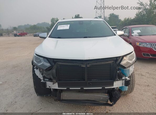 2GNAXWEX7J6260095 2018 CHEVROLET EQUINOX Белый Вид щитка приборов