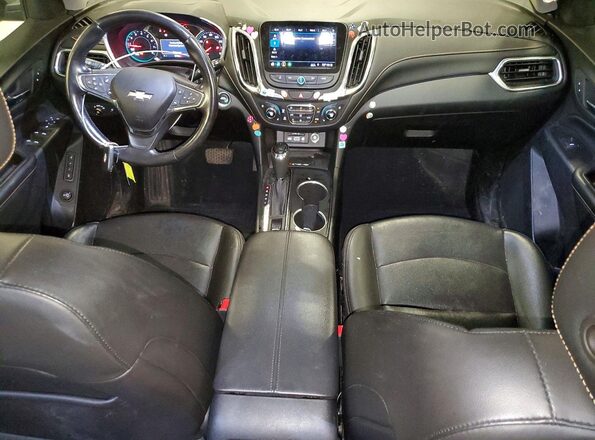 2GNAXXEV2L6243258 2020 CHEVROLET EQUINOX Черный Вид панели приборов