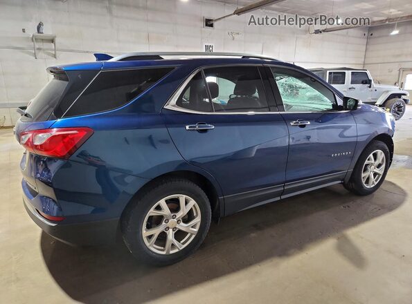 2GNAXXEV5K6284322 2019 CHEVROLET EQUINOX Blue Trasero derecho