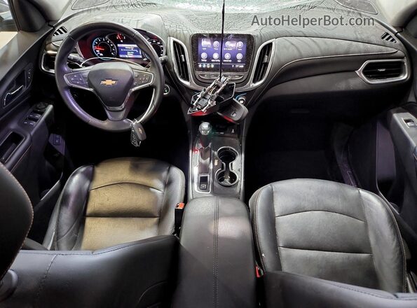 2GNAXXEV5K6284322 2019 CHEVROLET EQUINOX Blue Vista del salpicadero