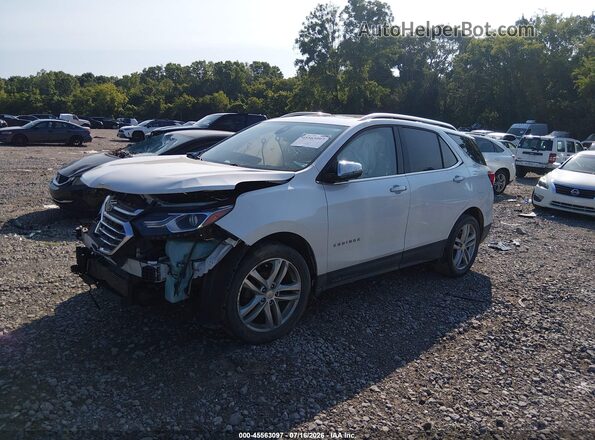 2GNAXXEV8K6122216 2019 CHEVROLET EQUINOX White Vista tres cuartos delantera izquierda