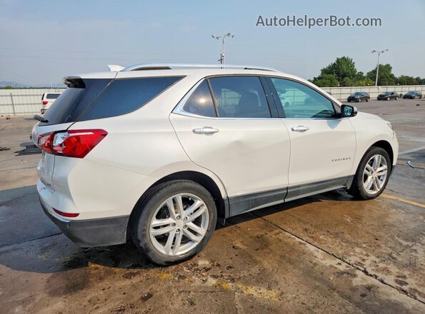2GNAXYEX0K6130219 2019 CHEVROLET EQUINOX White Rear right