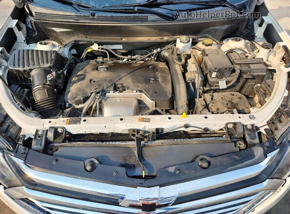 2GNAXYEX0K6130219 2019 CHEVROLET EQUINOX White Engine compartment view