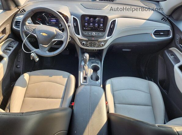 2GNAXYEX0K6130219 2019 CHEVROLET EQUINOX White Dashboard view