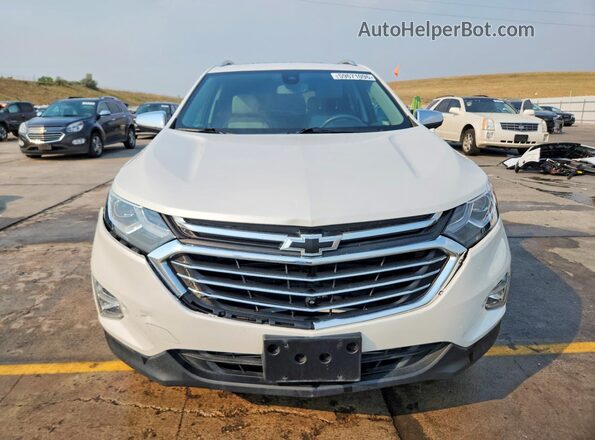 2GNAXYEX0K6130219 2019 CHEVROLET EQUINOX White Front view