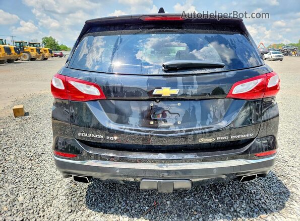2GNAXYEX0K6223547 2019 CHEVROLET EQUINOX Black Вид ззаду