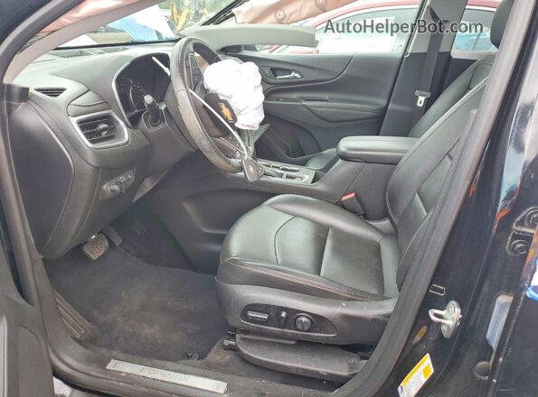 2GNAXYEX0K6223547 2019 CHEVROLET EQUINOX Black Вид салону спереду