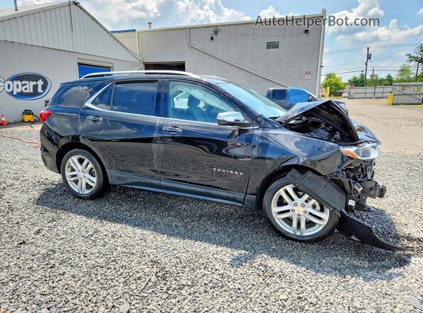 2GNAXYEX0K6223547 2019 CHEVROLET EQUINOX Black Передня права чверть