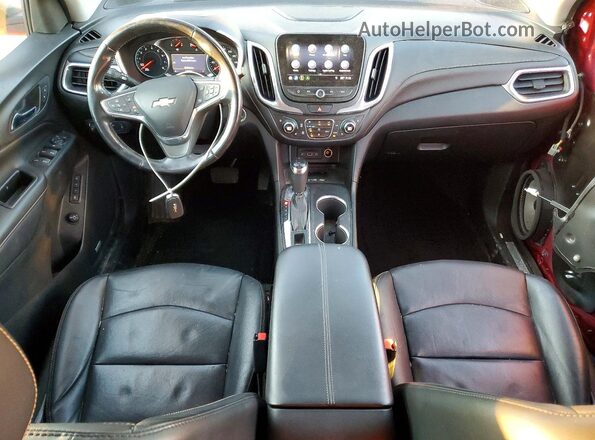 2GNAXYEX1K6173953 2019 CHEVROLET EQUINOX Red წინა პანელის ხედი