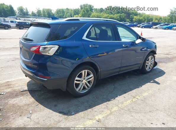 2GNAXYEX2K6143215 2019 CHEVROLET EQUINOX Blue Հետևի աջ