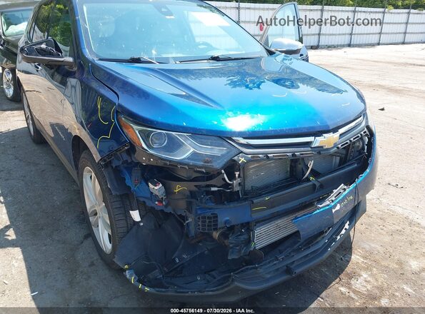 2GNAXYEX2K6143215 2019 CHEVROLET EQUINOX Blue Դիմացի տեսք