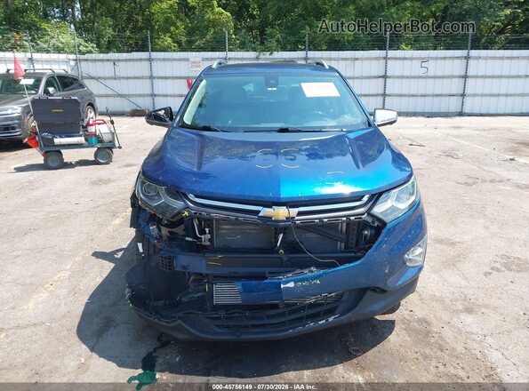 2GNAXYEX2K6143215 2019 CHEVROLET EQUINOX Blue Սարքավորումների վահանակի տեսք