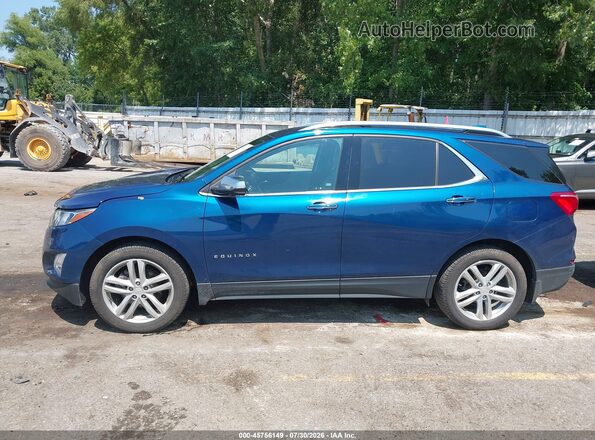 2GNAXYEX2K6143215 2019 CHEVROLET EQUINOX Blue Սալոնի 360 աստիճան տեսք
