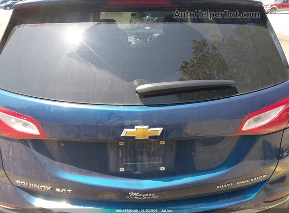 2GNAXYEX2K6143215 2019 CHEVROLET EQUINOX Blue 