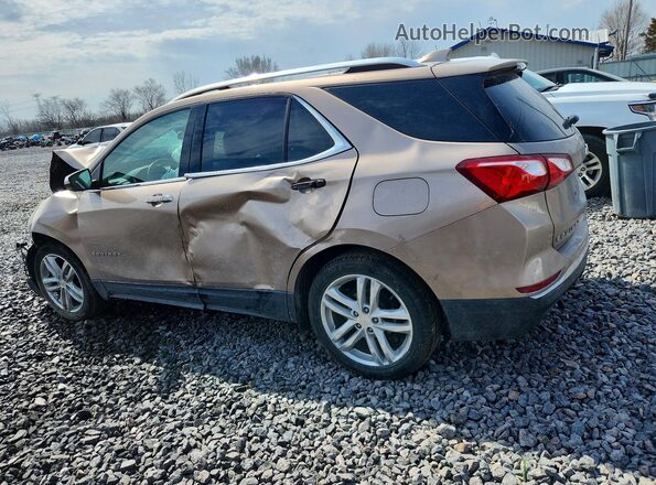 2GNAXYEX3K6271043 2019 CHEVROLET EQUINOX Желто-коричневый Задняя левая четверть