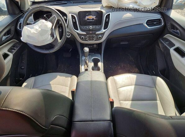 2GNAXYEX3K6271043 2019 CHEVROLET EQUINOX Желто-коричневый Вид панели приборов