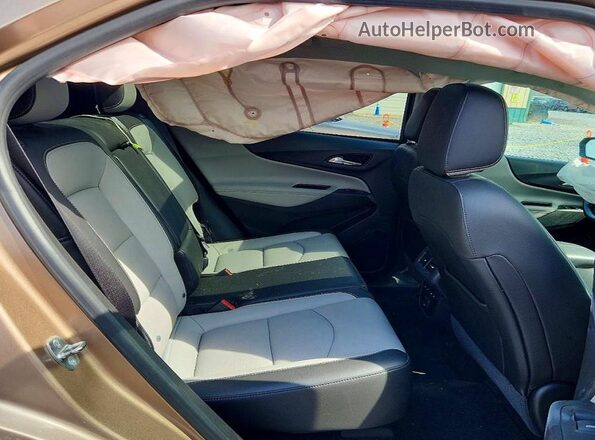 2GNAXYEX3K6271043 2019 CHEVROLET EQUINOX Желто-коричневый Вид задних сидений
