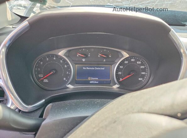 2GNAXYEX3K6271043 2019 CHEVROLET EQUINOX Желто-коричневый Вид щитка приборов