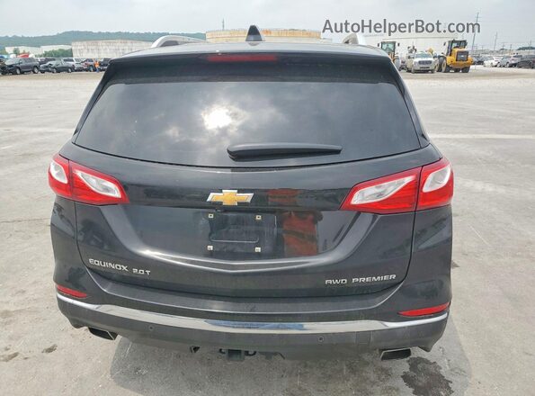 2GNAXYEX3L6253045 2020 CHEVROLET EQUINOX Black უკანა ხედი