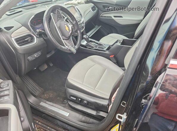 2GNAXYEX7K6116396 2019 CHEVROLET EQUINOX Black Front interior view