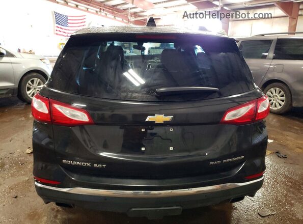 2GNAXYEX7K6116396 2019 CHEVROLET EQUINOX Black Rear view