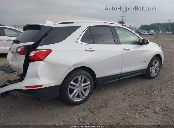 2GNAXYEX7K6259607 2019 CHEVROLET EQUINOX White Rear right