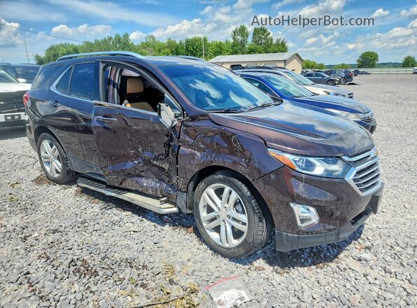 2GNAXYEX7L6123026 2020 CHEVROLET EQUINOX Коричневый Передняя правая четверть