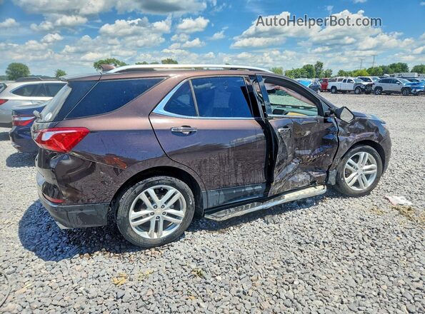 2GNAXYEX7L6123026 2020 CHEVROLET EQUINOX Коричневый Задняя правая четверть