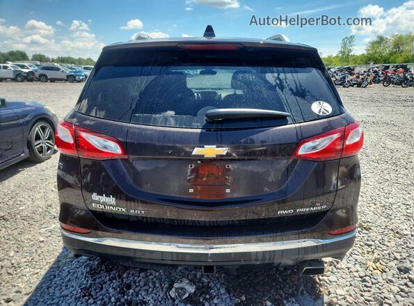 2GNAXYEX7L6123026 2020 CHEVROLET EQUINOX Коричневый Вид сзади