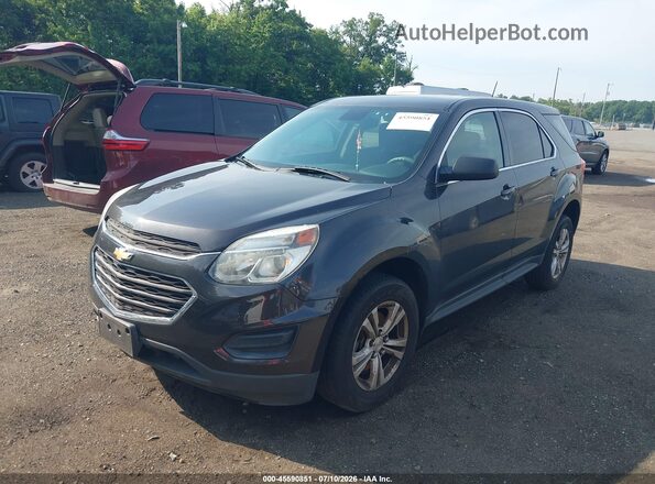 2GNFLEEK0G6336684 2016 CHEVROLET EQUINOX Черный Передняя левая четверть