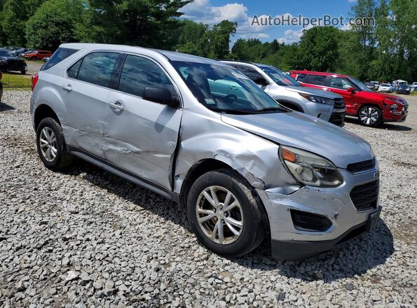 2GNFLEEK0H6150791 2017 CHEVROLET EQUINOX Silver Przód prawy