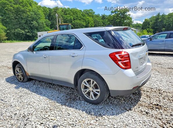2GNFLEEK0H6150791 2017 CHEVROLET EQUINOX Silver Tył lewy