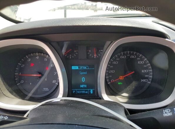 2GNFLEEK0H6150791 2017 CHEVROLET EQUINOX Silver Widok zestawu wskaźników