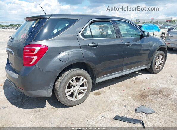 2GNFLEEK0H6189123 2017 CHEVROLET EQUINOX Gray უკანა მარჯვენა