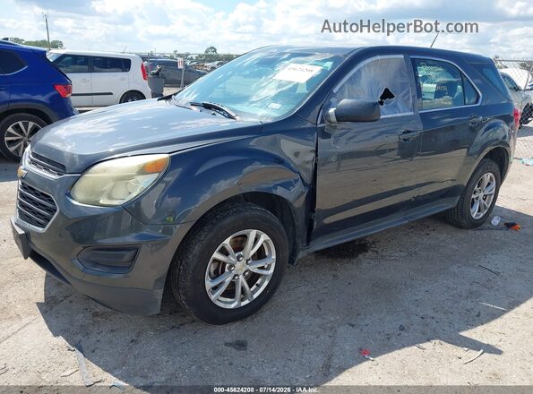 2GNFLEEK0H6189123 2017 CHEVROLET EQUINOX Gray წინა მარცხენა ხედი სამი მეოთხედიდან