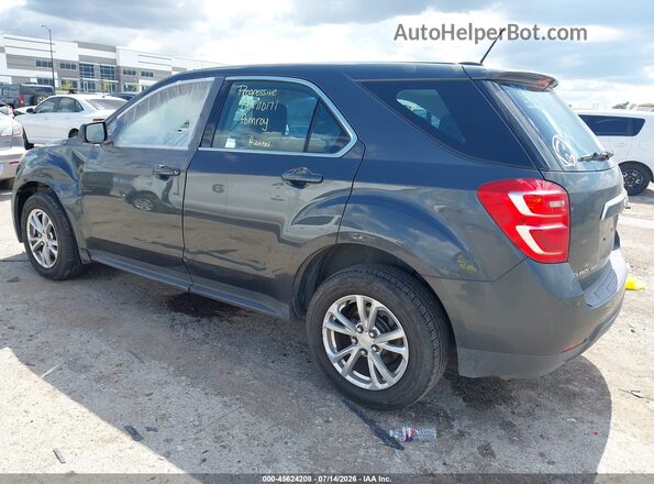 2GNFLEEK0H6189123 2017 CHEVROLET EQUINOX Gray უკანა მარცხენა