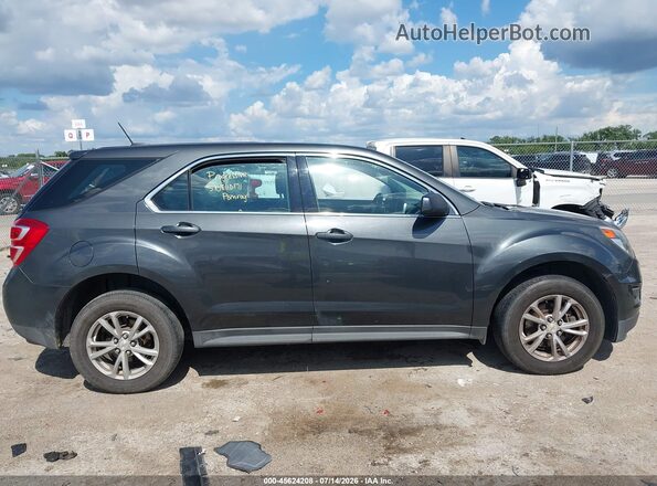 2GNFLEEK0H6189123 2017 CHEVROLET EQUINOX Gray უკანა სალონის ხედი