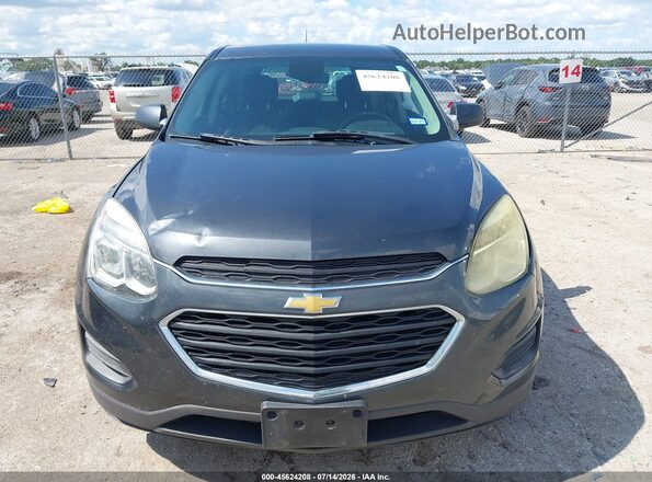 2GNFLEEK0H6189123 2017 CHEVROLET EQUINOX Gray ხელსაწყოთა პანელის ხედი