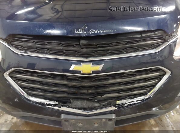 2GNFLEEK0H6283910 2017 CHEVROLET EQUINOX Синий Вид спереди