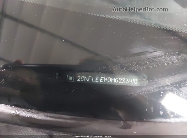 2GNFLEEK0H6283910 2017 CHEVROLET EQUINOX Синий Вид подкапотного пространства