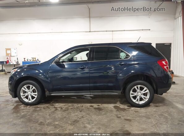 2GNFLEEK0H6283910 2017 CHEVROLET EQUINOX Синий Панорамный вид салона 360°
