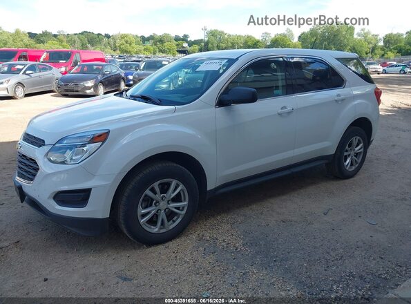 2GNFLEEK0H6318753 2017 CHEVROLET EQUINOX White Front left