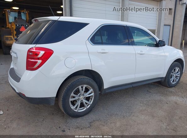 2GNFLEEK0H6318753 2017 CHEVROLET EQUINOX White Front view