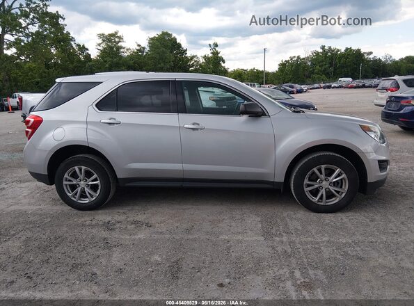 2GNFLEEK0H6322222 2017 CHEVROLET EQUINOX Серебряный Вид задней части салона