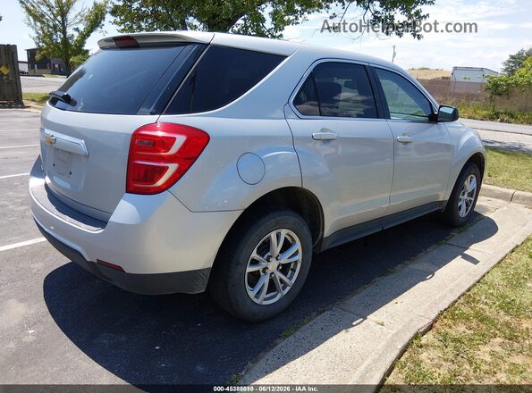 2GNFLEEK0H6322527 2017 CHEVROLET EQUINOX Silver უკანა მარჯვენა