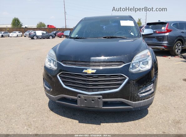 2GNFLEEK1G6258805 2016 CHEVROLET EQUINOX Black Вид щитка приладів