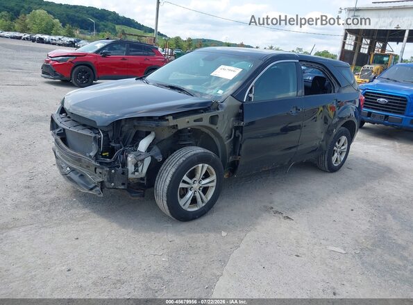 2GNFLEEK2G6162407 2016 CHEVROLET EQUINOX Black წინა მარცხენა ხედი სამი მეოთხედიდან