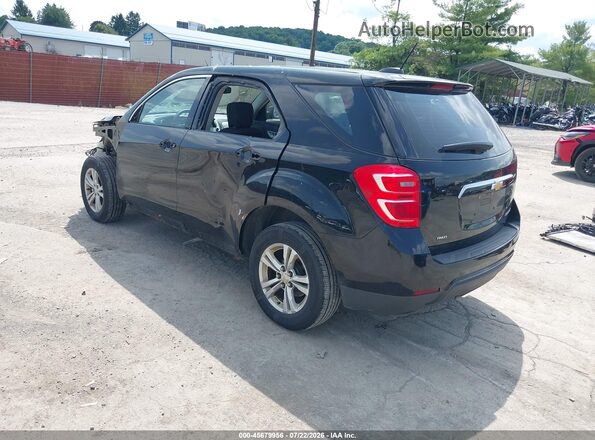 2GNFLEEK2G6162407 2016 CHEVROLET EQUINOX Black უკანა მარცხენა
