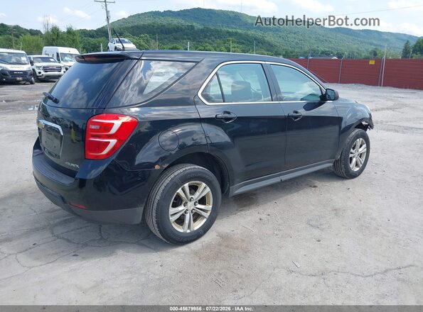 2GNFLEEK2G6162407 2016 CHEVROLET EQUINOX Black უკანა მარჯვენა