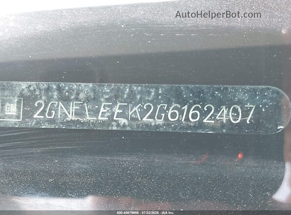 2GNFLEEK2G6162407 2016 CHEVROLET EQUINOX Black ძრავის განყოფილების ხედი